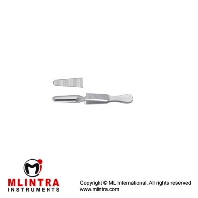 Dieffenbach Bulldog Clamp Straight Stainless Steel, 6 cm - 2 1/4"